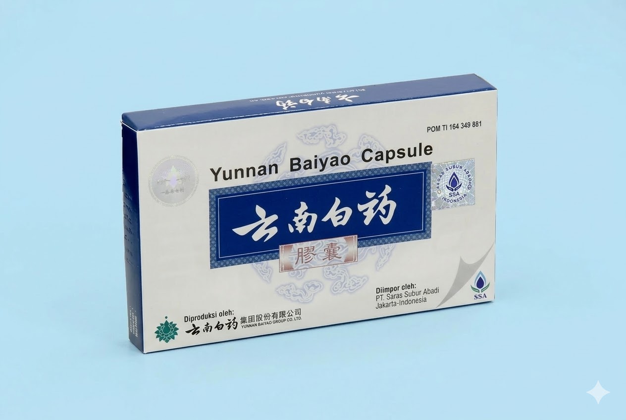 yunnan baiyao capsule obat apa