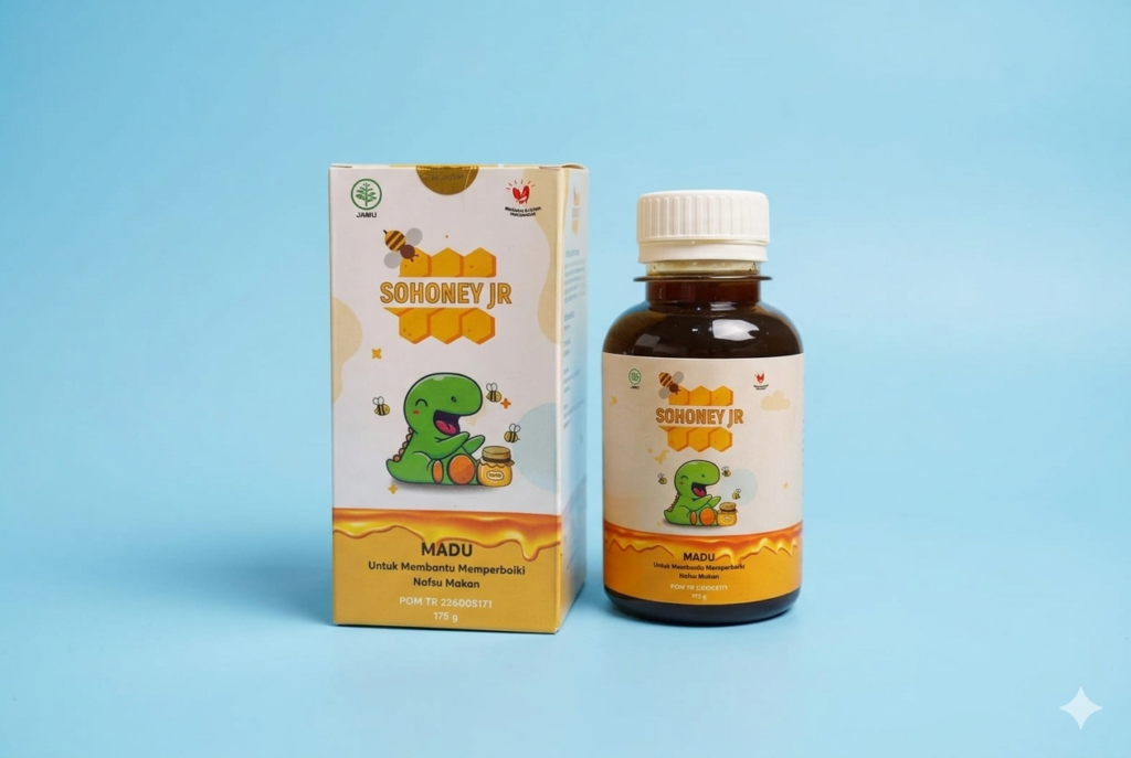 Madu Sohoney Jr Apakah Sudah BPOM & untuk Usia Berapa