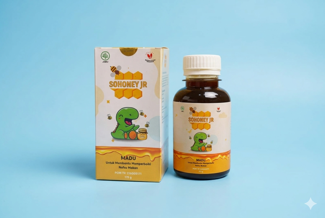 Madu Sohoney Jr Apakah Sudah BPOM & untuk Usia Berapa